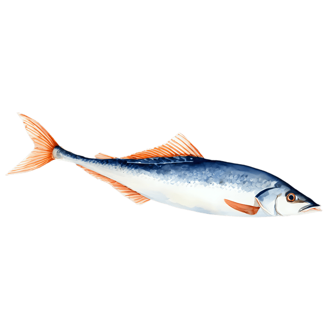 Free transparent PNG: Watercolor Tilefish Transparent PNG – Gentle Illustration for Designers & Creators