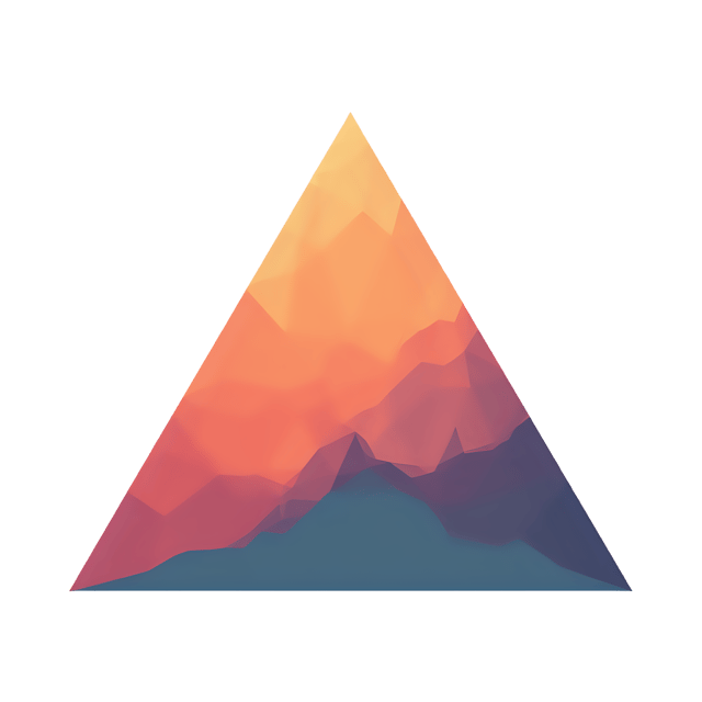 Free transparent PNG: Minimal Triangle Layout with Fade  Free Modern Design PNG Download