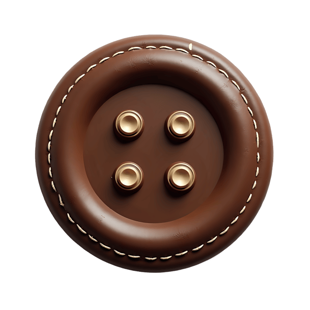 Free transparent PNG: Coat Button with Leather Surface  Fashion Design Clipart, free download png