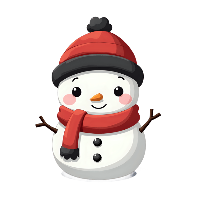 Free transparent PNG: Amigurumi Snowman  Handmade Winter Craft PNG, Free Download