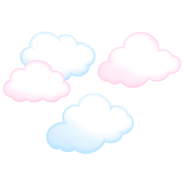Free transparent PNG: Cotton Candy Cloud PNG with Transparent Background for Sweet Sky Imagery