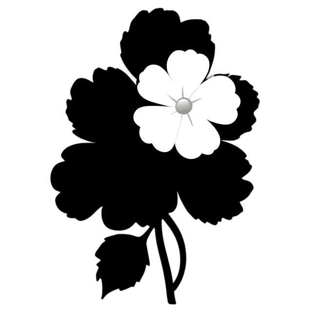Free transparent PNG: Floral Brooch PNG Design with Transparent Background for Crafting and Clipart