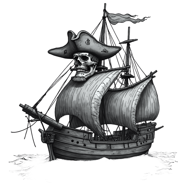 Free transparent PNG: Pirate Ship PNG Clipart  Perfect for Nautical Themes, Parties  Crafts