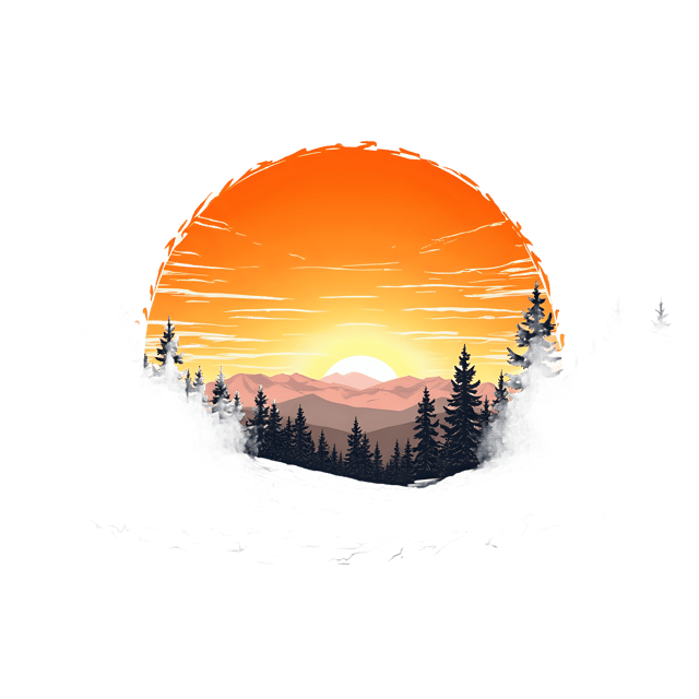Free transparent PNG: Sunrise Horizon Landscape PNG  Ideal for Nature Scenes, Decor  Art Projects