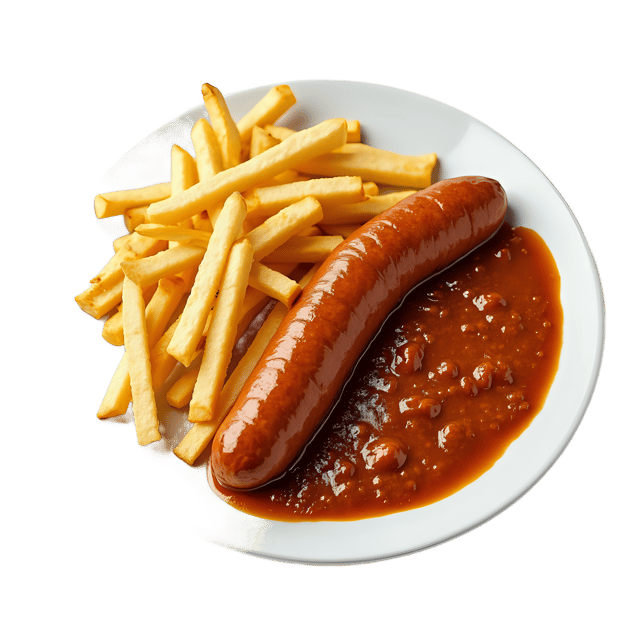 Free transparent PNG: Currywurst with Fries PNG Clipart  Perfect for Food Design  Decor
