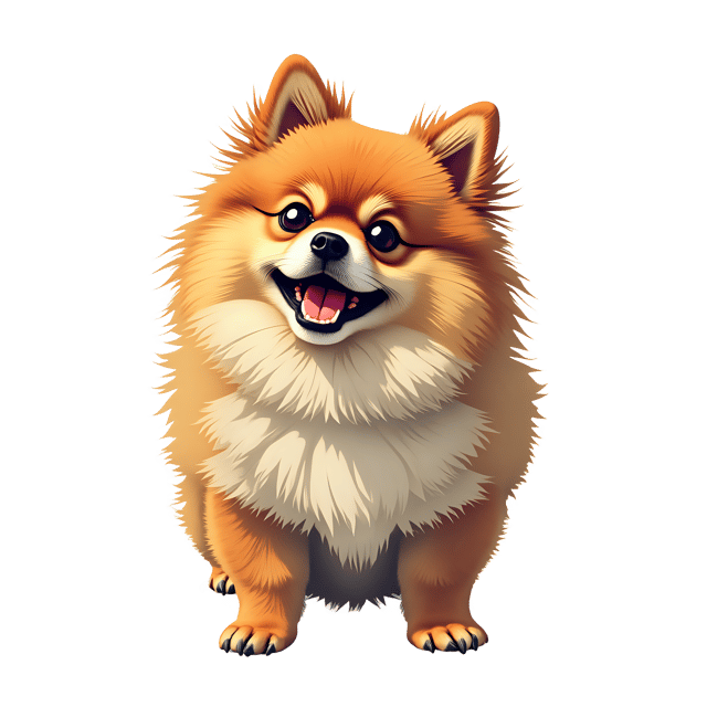 Free transparent PNG: Pomeranian Dog PNG Clipart  Ideal for Pet Projects  Education