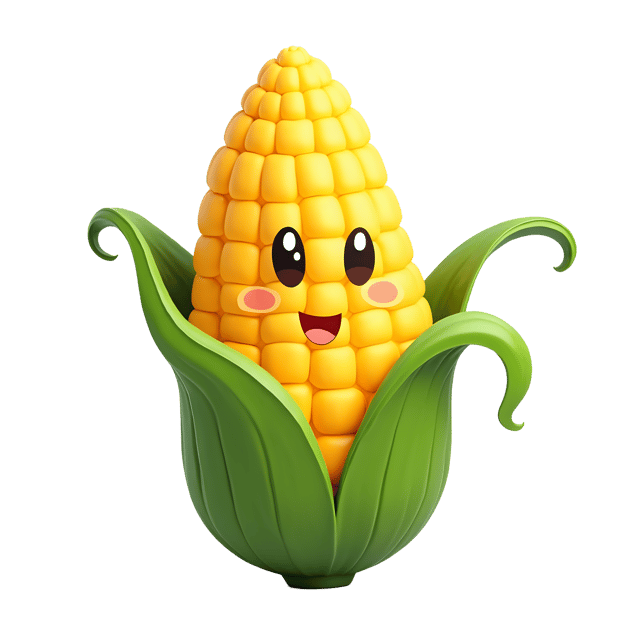 Free transparent PNG: Corn Illustration for Farming and Agriculture Visuals