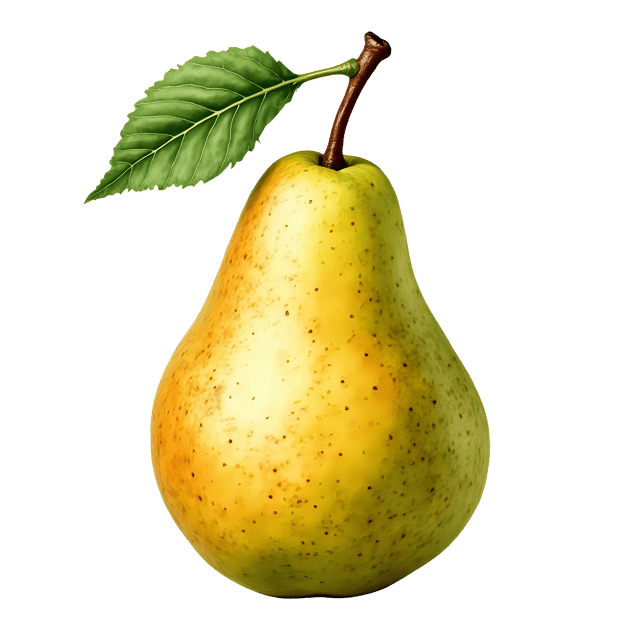 Free transparent PNG: Pear PNG Clipart  Ideal for Fruit Projects, Education  Decor