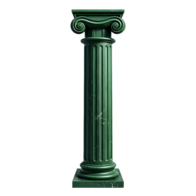Free transparent PNG: Elegant Green Marble Column  Free Downloadable PNG Clipart