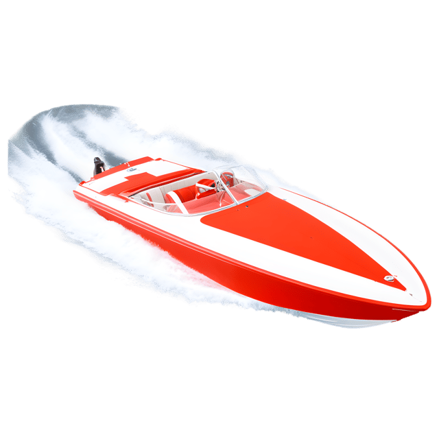 Free transparent PNG: Speedboat PNG Transparent Background for Water and Racing Imagery