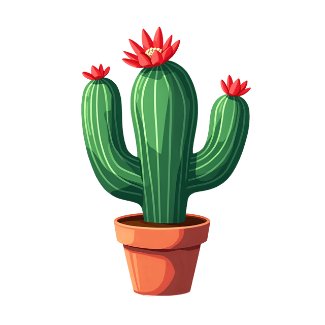 Free transparent PNG: Boho Cactus Ornament  Free PNG Download for Art Projects