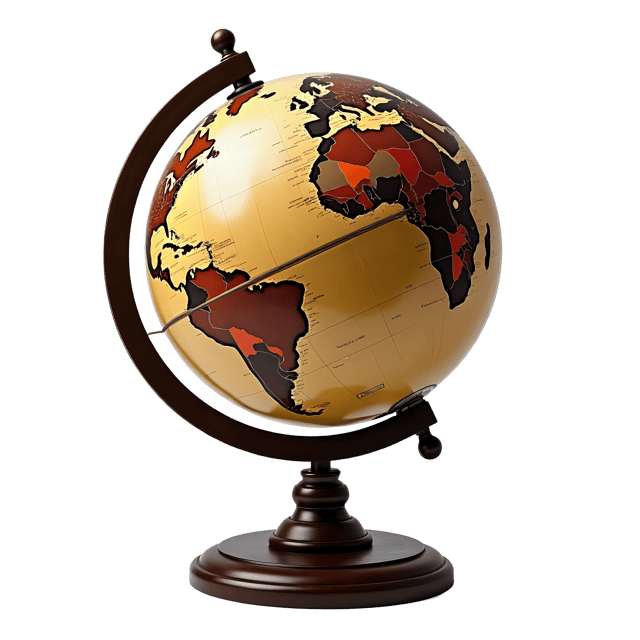 Free transparent PNG: Classic Globe PNG Clipart  Ideal for Maps, Travel  Decor
