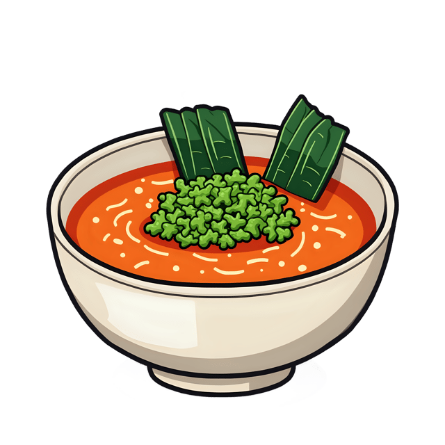 Free transparent PNG: Miso Soup with Seaweed Strips  Japanese Cuisine Clipart, free transparent png download