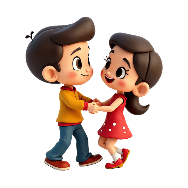 Free transparent PNG: Couple Dancing Together PNG  Elegant Dance Clipart for Weddings  Celebrations