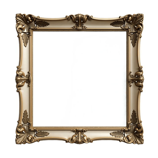Free transparent PNG: Vintage Frame PNG Clipart  Perfect for Classic Design Projects  Decor