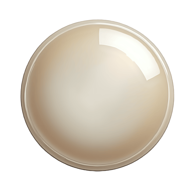 Free transparent PNG: Smooth Button with Pearl Shine  Free Downloadable PNG Clipart