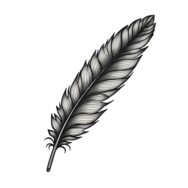 Free transparent PNG: Striped Bird Feather  Nature Clipart, free transparent png download