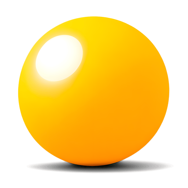 Free transparent PNG: Golden Sphere Rising Above Horizon Transparent PNG Image for Decorative Use