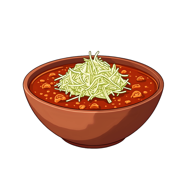 Free transparent PNG: Pozole Soup with Shredded Cabbage  Free PNG Download for Mexican Cuisine