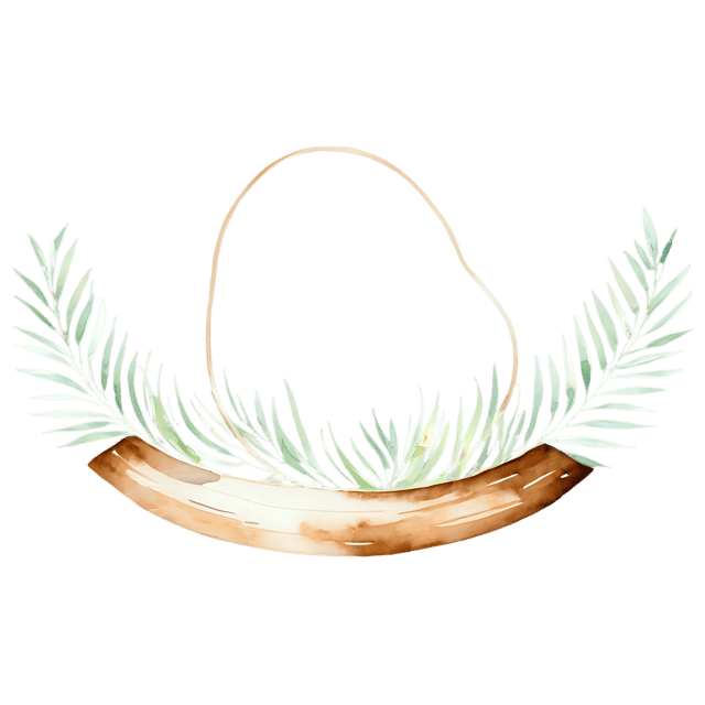 Free transparent PNG: Rustic Wood Ornament Watercolor Illustration – Transparent PNG