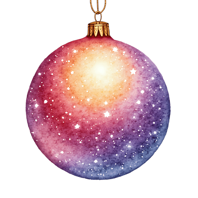 Free transparent PNG: Sparkly Round Ornament  Christmas Clipart, free downloadable png