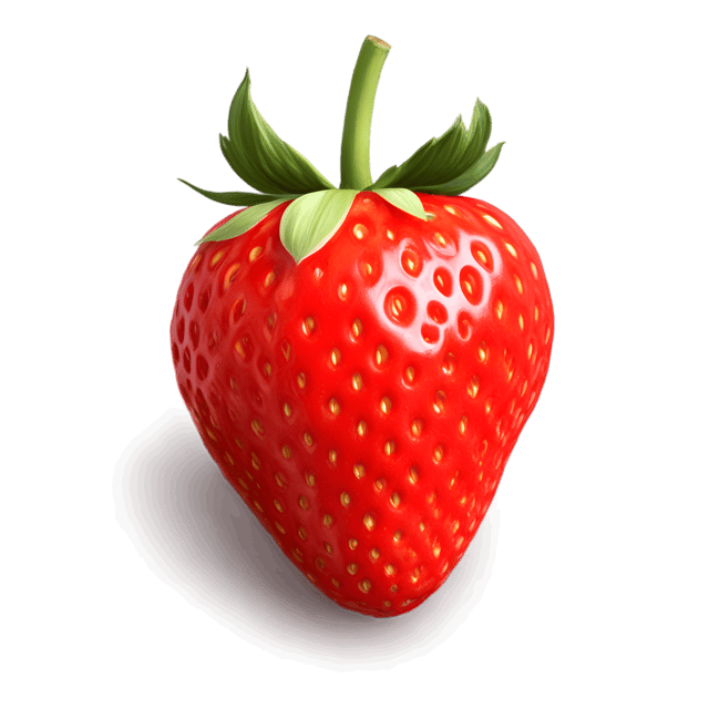 Free transparent PNG: Strawberry PNG with Transparent Background for Digital Design