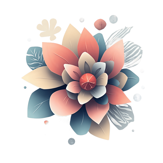 Free transparent PNG: Abstract Overlapping Shapes Pattern with Transparent Background for PNG Design