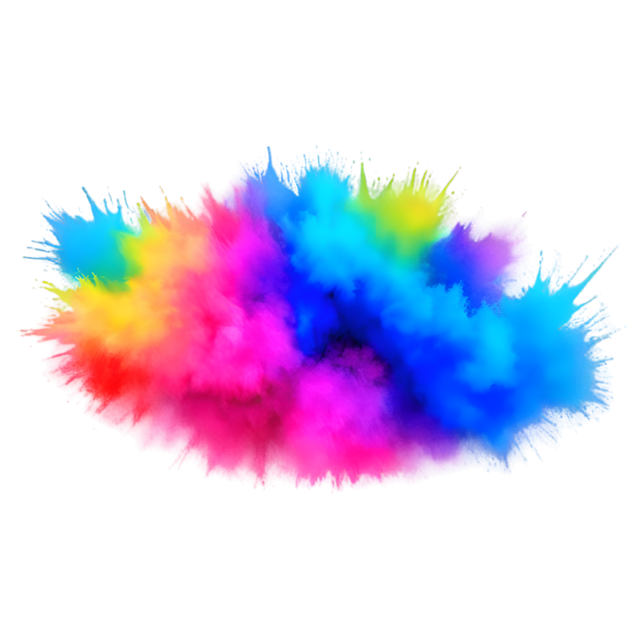 Free transparent PNG: Neon Burst Design with Muted Background for Modern Visuals