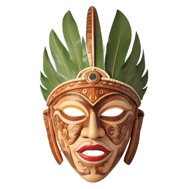 Free transparent PNG: Pacific Island Mask PNG Transparent Background