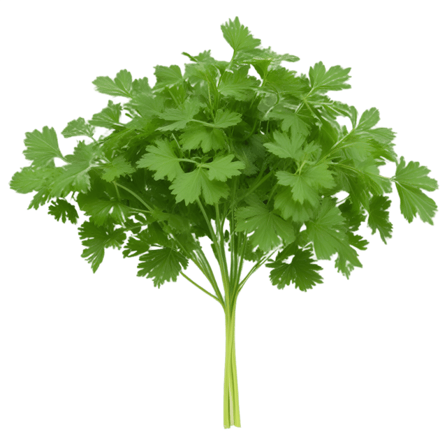 Free transparent PNG: Chervil Herb PNG with Transparent Background for Botanical Art and Design