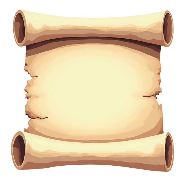 Free transparent PNG: Vintage Parchment Scroll  Historical Clipart, free download png