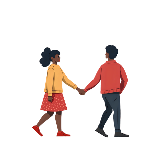 Free transparent PNG: Parents Walking Hand in Hand PNG Clipart  Perfect for Family Moments  Relationship Themes
