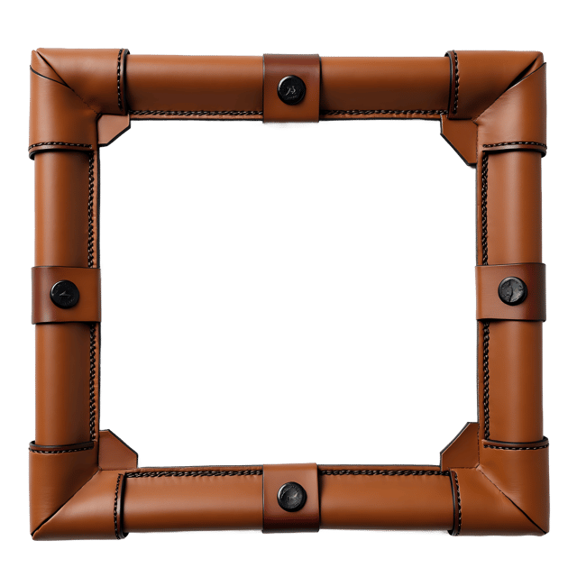 Free transparent PNG: Leather Frame PNG Clipart  Perfect for Fashion  Home Decor