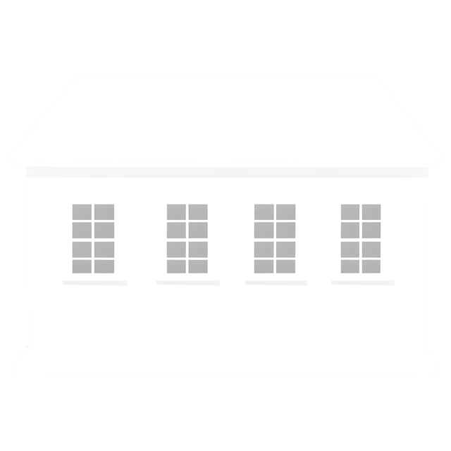 Free transparent PNG: White Shuttered Home PNG with Transparent Background for Home Decor and Design