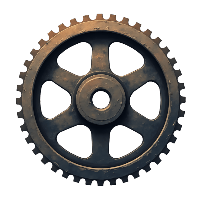 Free transparent PNG: Heavy Gear Wheel  Industrial Machinery Clipart, free download png