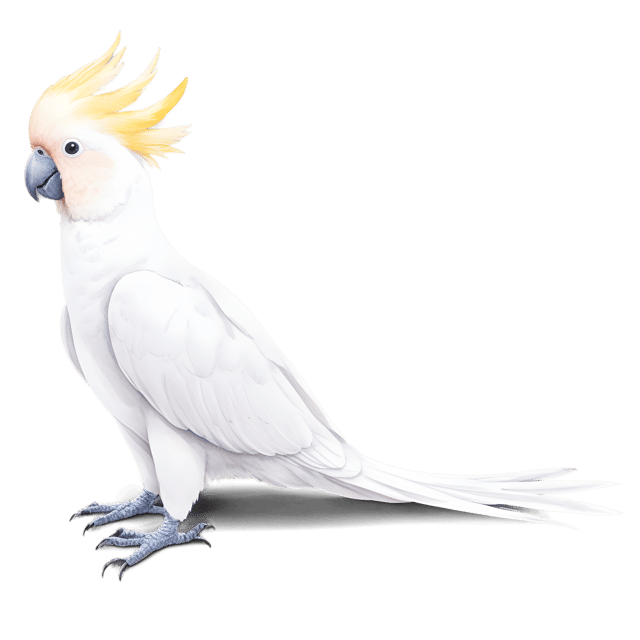 Free transparent PNG: Cockatoo Bird PNG with Transparent Background for Feathered Friends Art