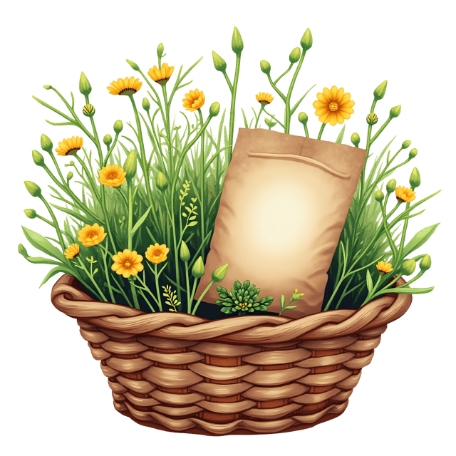 Free transparent PNG: Seed Packet in Garden Basket  Gardening Clipart, free download png