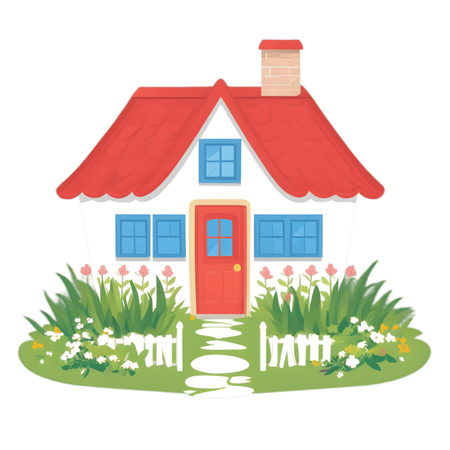 Free transparent PNG: Floral Hidden Garden Cottage PNG Transparent Background