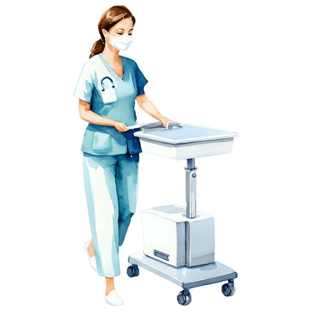 Free transparent PNG: Hospital Watercolor Illustration Transparent PNG – Medical Clipart