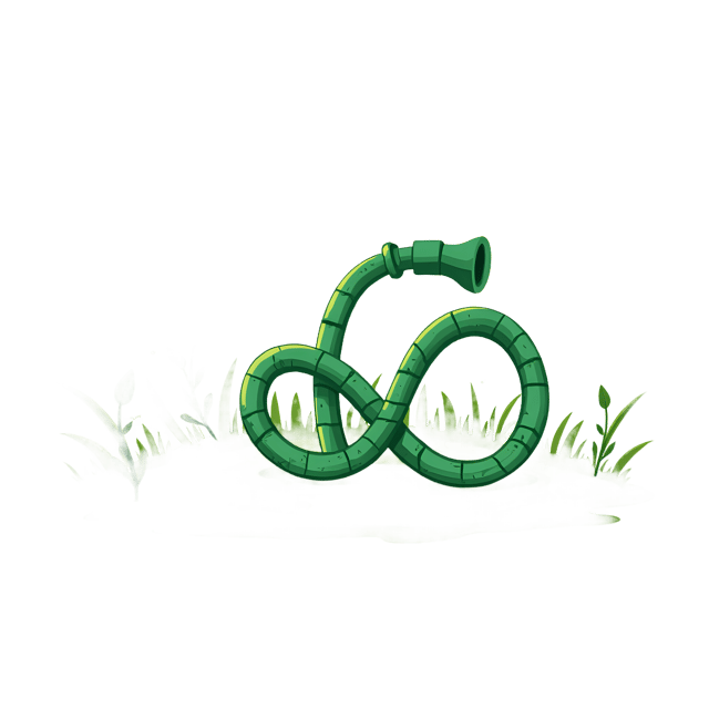 Free transparent PNG: Garden Hose Loop  Free Grass PNG Download