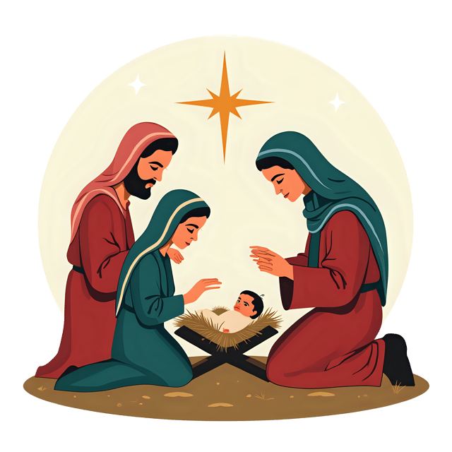 Free transparent PNG: Nativity Scene PNG Download  Perfect for Holiday Decor, Religious Art  Crafts