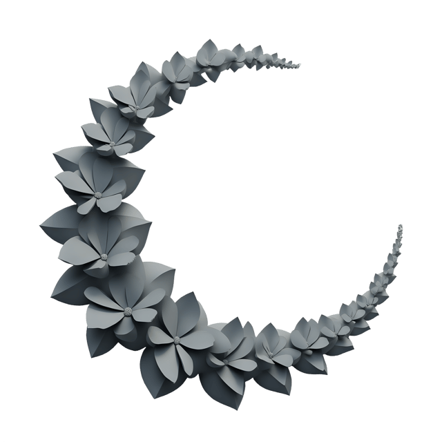 Free transparent PNG: Petals Circling Crescent Moon  Free Clipart PNG Download