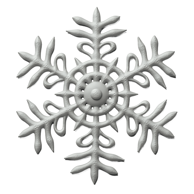 Free transparent PNG: Intricate Lace Snowflake PNG Clipart  Elegant Design Element for Seasonal Projects