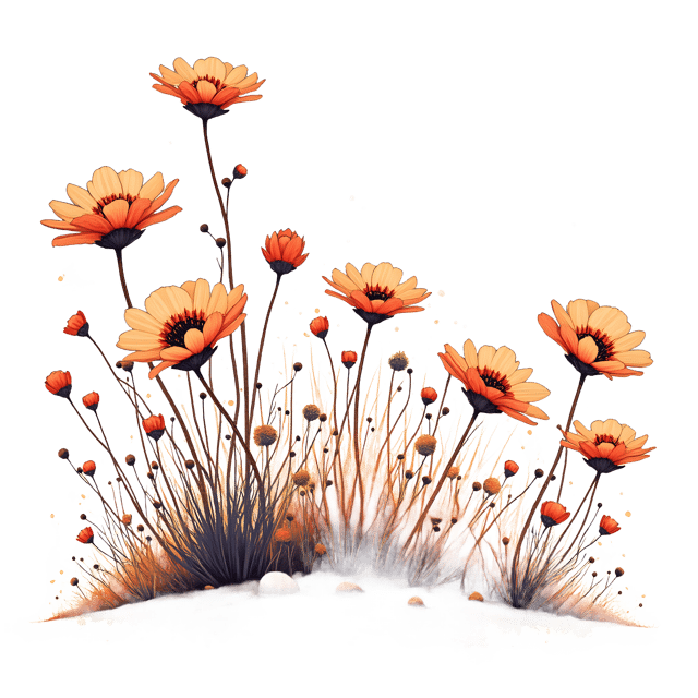 Free transparent PNG: Desert Blooms  Sun Bleached Colors Clipart, free transparent png download