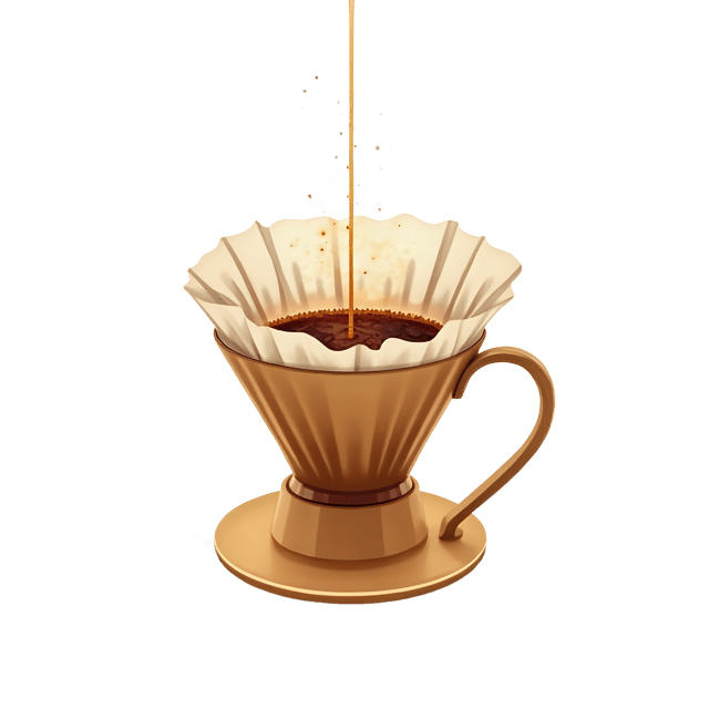 Free transparent PNG: Coffee Filter with Hot Water Pour  Kitchen Clipart, free transparent png download