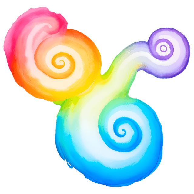 Free transparent PNG: Ethereal Paint Swirls on Transparent Background PNG Artwork for Creative Projects