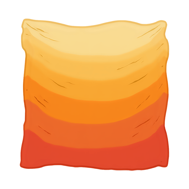 Free transparent PNG: Sunset Orange Ombré Fabric  Textile Design Clipart, free downloadable png