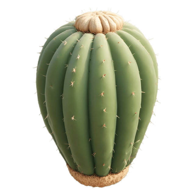 Free transparent PNG: Peanut Cactus Transparent PNG for Plant and Decorative Design