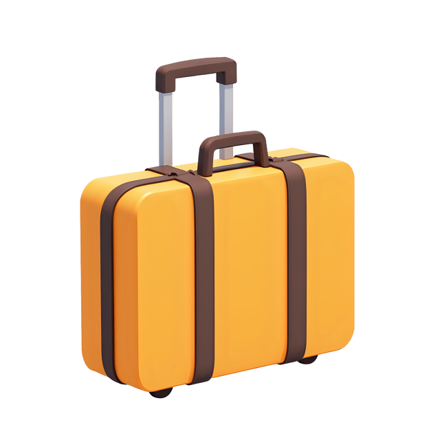 Free transparent PNG: Small Carry-On Bag  Travel Essentials Clipart, free downloadable png