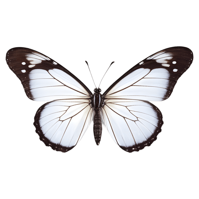 Free transparent PNG: Glasswing Butterfly PNG Transparent Background for Nature and Art Projects